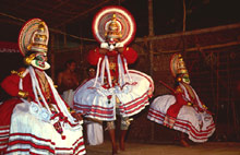 Танцевальное представление катхакали