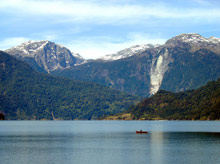 Озерный край, Чили