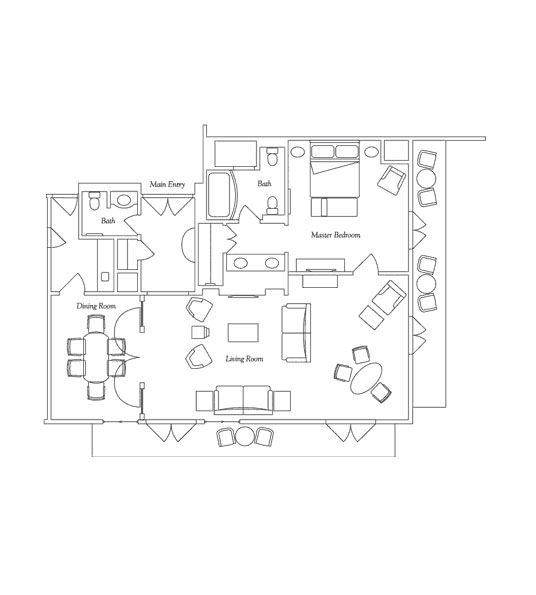 План The Ritz Carlton Suite