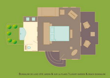 План Luxury Beach Bungalow