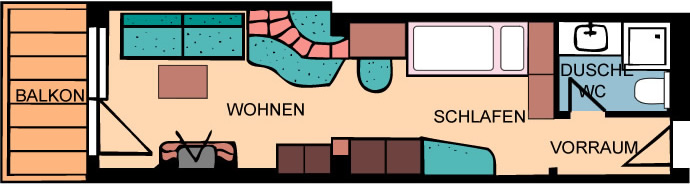 План Singel Room