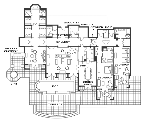 План Royal Suite