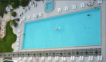Олимпийский бассейн, джакузи и солнечная терраса