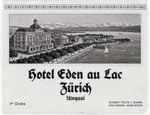 Hotel Eden au Lac